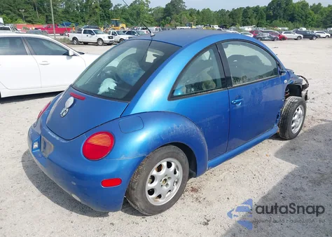 2000 Volkswagen New Beetle Gls Tdi из США, поврежденный, VIN 3VWCF21C3YM415089